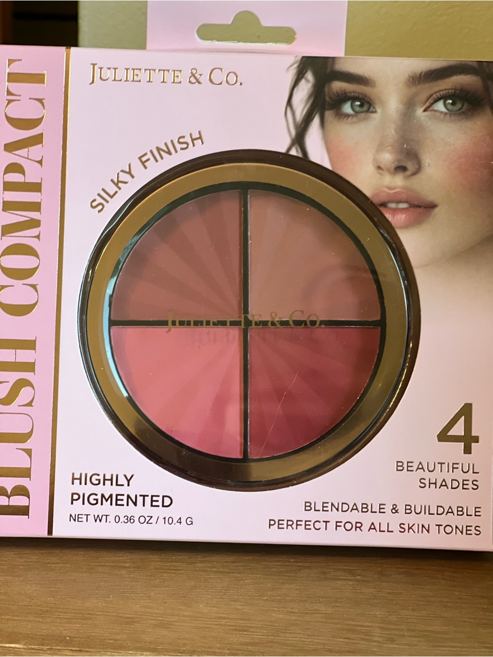 Women Blush Compact - Pink Shades
